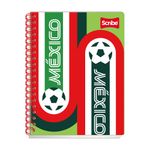 81841 - CUADERNO PROFESIONAL 100H RAYAS SELECCION MEXICANA
