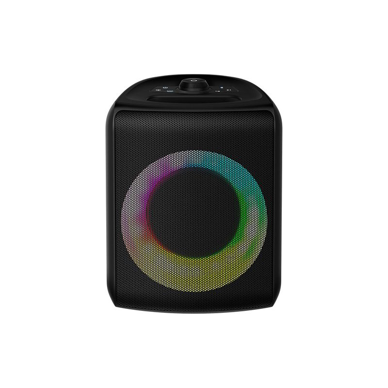 81749 - BOCINA BLUETOOTH BASS BOOST RGB, USB, AUX 3 5MM, AUX 6 3MM, MICROSD, BATERÍA RECARGABLE