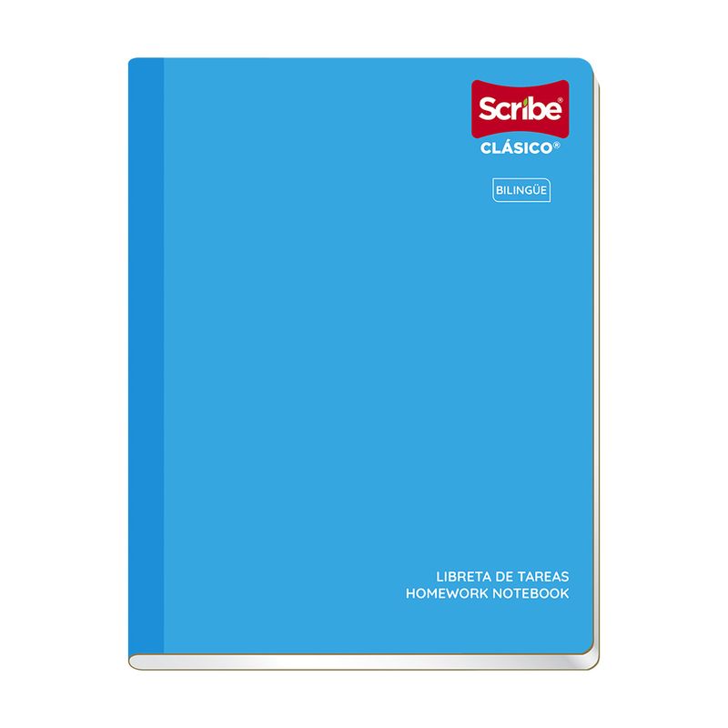 82493 - CUADERNO COSIDO COLLEGE TAREAS BILINGUE 50H