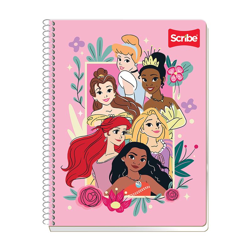 82540 - CUADERNO PROFESIONAL 90H RAYAS PRINCESAS
