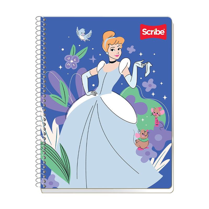 82542 - CUADERNO PROFESIONAL 90H RAYAS PRINCESAS