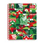 82559 - CUADERNO PROFESIONAL 100H RAYAS SELECCION MEXICANA