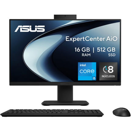 82649 - All in One Asus ExpertCenter P440VAESK-i516G512-P1 23 8" I5-13420H 16GB 512GB PCIE G4 SSD Intel UHD Graphics Win 11