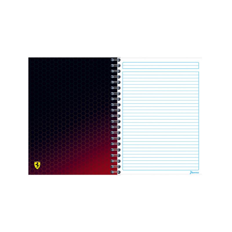 82753 - CUADERNO PROFESIONAL 100H RAYAS FERRARI