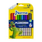 82756 - MARCADORES LAVABLES NORMA 24U