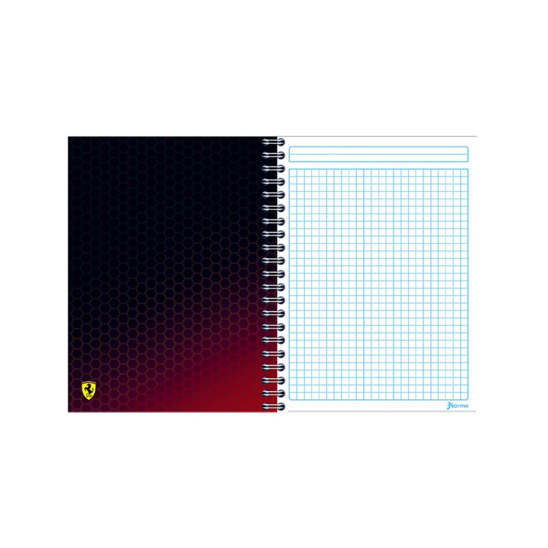82754 - CUADERNO PROFESIONAL 100H RAYAS FERRARI