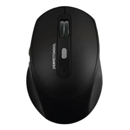 64360 - Mouse Perfect Choice Clix Inalámbrico Batería Recargable 6 Botones hasta 1600 DPI Color Negro
