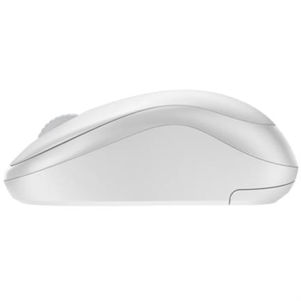 66180 - Mouse Logitech M240 Óptico Inalambrico Click Silencioso Bluetooth USB 100dpi Color Blanco