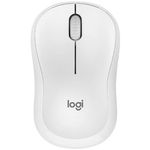66178 - Mouse Logitech M240 Óptico Inalambrico Click Silencioso Bluetooth USB 100dpi Color Blanco