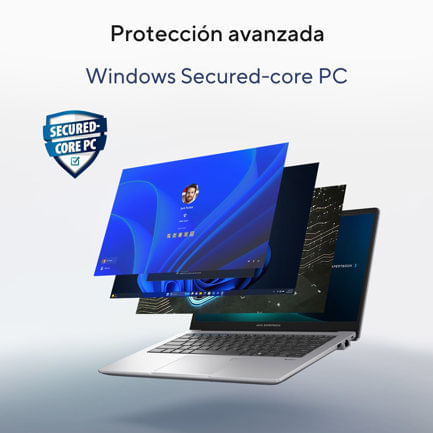 82343 - Laptop Asus Expertbook P1403CVA-i58G512-P1 CORE I5 13420H 8GB 512GB 2280 SSD 14 0" WIN11 PRO BLACK Wi-Fi 6E