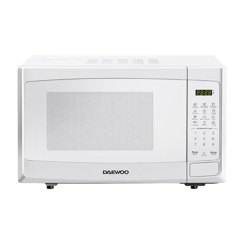 81845 - HORNO DE MICROONDAS 1 1 PIES, DAEWOO, BLANCO