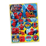 77057 - STICKERS SPIDERMAN CLASICO C/2 PLANILLAS