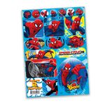 77058 - STICKERS SPIDERMAN CLASICO C/2 PLANILLAS