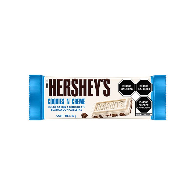 53525 - CHOCOLATE HERSHEY´S COOKIES´N´CREME 43G
