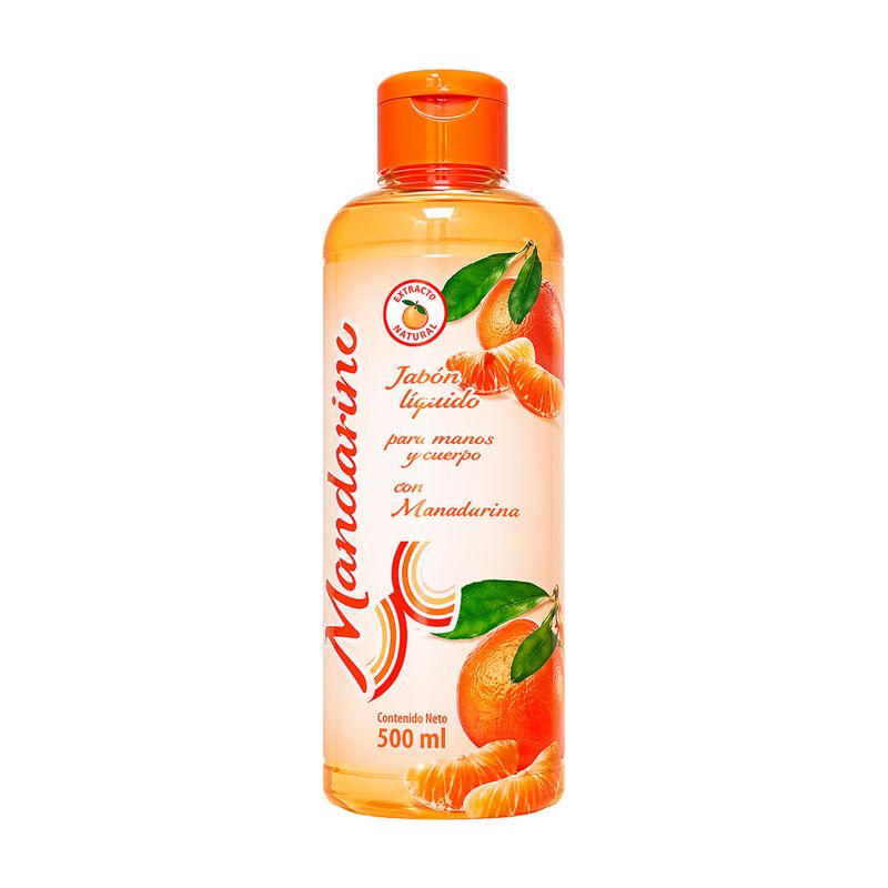 76786 - JABON LIQUIDO PARA MANOS Y CUERPO MURANO MANDARINA 500 ML