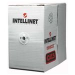 83789 - Bobina Cable Intellinet Cat 6 CCA 305m Sólida Color Gris