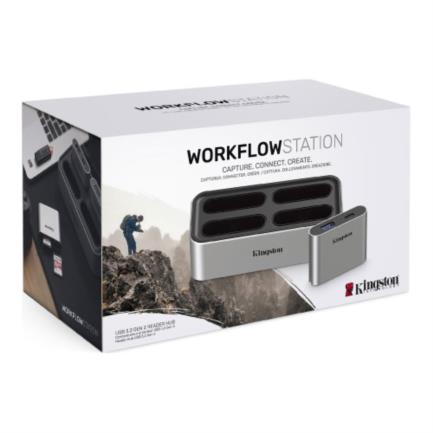 83846 - Workflow Station Kingston Dock USB 3 2 Gen2 5G USB-A/C Hub