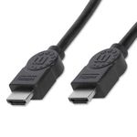 83946 - Cable Manhattan HDMI 1 3 M-M Alta Velocidad Blindado 22 5m Color Negro