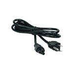 83912 - Cable Corriente Manhattan para Laptop Triple Color Negro