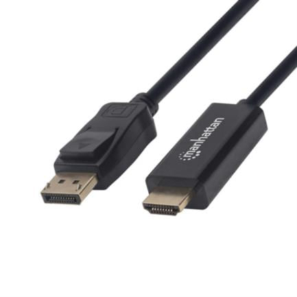 83917 - Cable Manhattan DisplayPort/HDMI M-M 1080p1 8m Color Negro