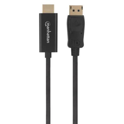 83916 - Cable Manhattan DisplayPort/HDMI M-M 1080p1 8m Color Negro