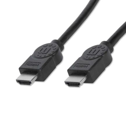 83932 - Cable Manhattan HDMI M-M Alta Velocidad Blindado 1m Color Negro