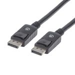 83923 - Cable Manhattan DisplayPort M-M Blindado 1m Color Negro