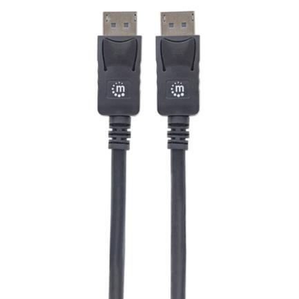 83922 - Cable Manhattan DisplayPort M-M Blindado 1m Color Negro