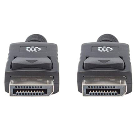 83924 - Cable Manhattan DisplayPort M-M Blindado 1m Color Negro