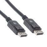 83925 - Cable Manhattan DisplayPort M-M Blindado 2m Color Negro