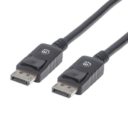 83926 - Cable Manhattan DisplayPort M-M Blindado 2m Color Negro