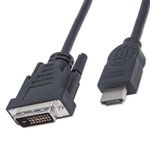 83929 - Cable Manhattan para Monitor HDMI/DVI-D M-M1 8m Color Negro