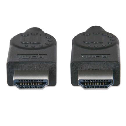 83933 - Cable Manhattan HDMI M-M Alta Velocidad Blindado 1m Color Negro