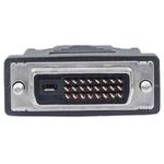 83930 - Cable Manhattan para Monitor HDMI/DVI-D M-M1 8m Color Negro