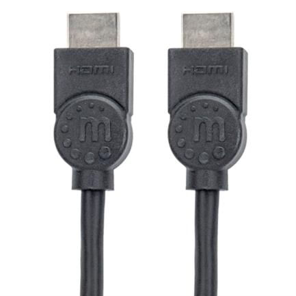 83934 - Cable Manhattan HDMI 1 3 M-M Alta Velocidad Blindado 1 5m Color Negro
