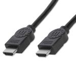 83938 - Cable Manhattan HDMI 1 3 M-MAlta Velocidad Blindado 3m Color Negro