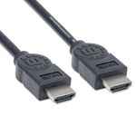 83940 - Cable Manhattan HDMI 1 3 M-MAlta Velocidad Blindado 1 8m Color Negro