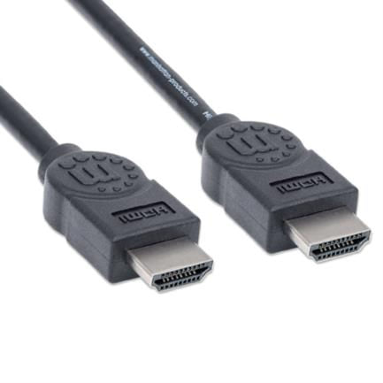 83940 - Cable Manhattan HDMI 1 3 M-MAlta Velocidad Blindado 1 8m Color Negro