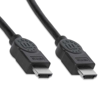 83954 - Cable Manhattan HDMI 1 3 M-M Alta Velocidad Blindado 15m Color Negro