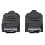 83956 - Cable Manhattan HDMI 1 3 M-M Alta Velocidad Blindado 15m Color Negro