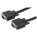 84591 - Cable Manhattan para Monitor SVGA HD15 M-M 20m Color Negro