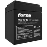 85220 - Batería Forza FUB-1245 Sellada de Plomo-Ácido Recargable 12V 4 5Ah AGM Sin Mantenimiento Negro