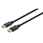 84773 - Cable Manhattan DisplayPort M-M 8K a 60Hz 2m Color Negro
