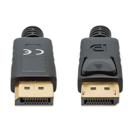 84771 - Cable Manhattan DisplayPort M-M 8K a 60Hz 2m Color Negro