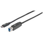 84788 - Cable Manhattan Dispositivos USB-C 3 1 Súper Velocidad 2m Color Negro