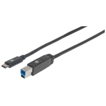 84788 - Cable Manhattan Dispositivos USB-C 3 1 Súper Velocidad 2m Color Negro