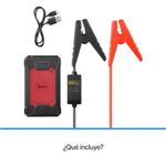 85077 - Arrancador Steren para Auto Compacto o SUV Power Bank Linterna LED