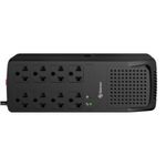 84825 - Regulador Steren Voltaje 1000W 8 Contactos Color Negro