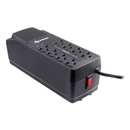 84826 - Regulador Steren Voltaje 1000W 8 Contactos Color Negro