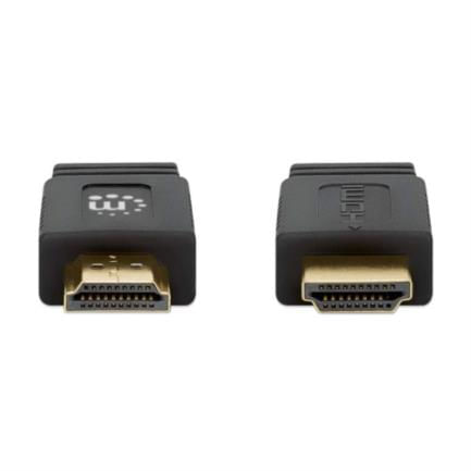84868 - Cable Manhattan HDMI Plano Alta Velocidad con Ethernet 10m Color Negro